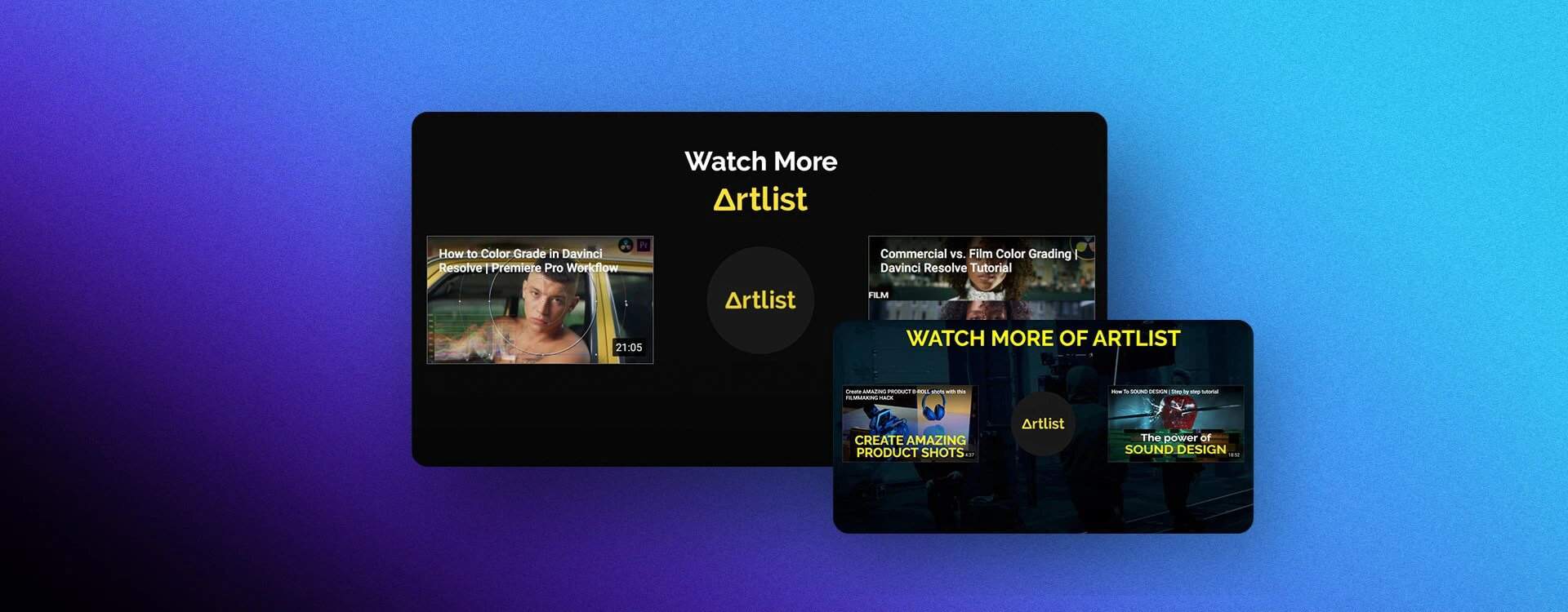 How to use a Youtube Card