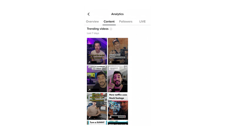 tiktok metrics