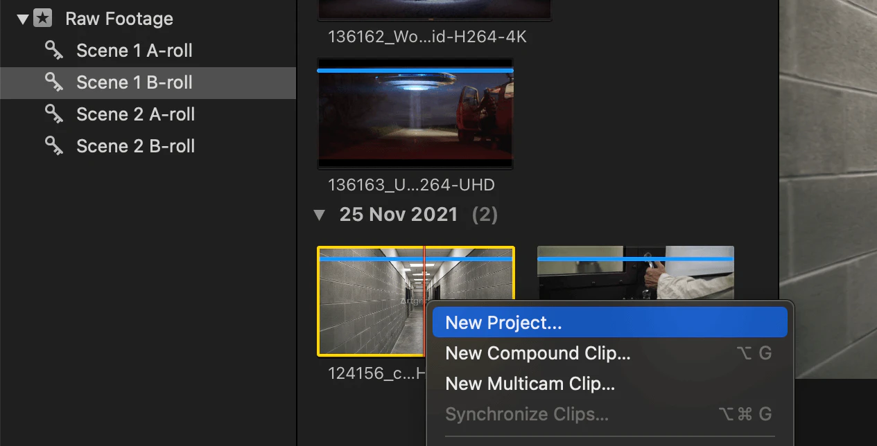 how to save a final cut pro project