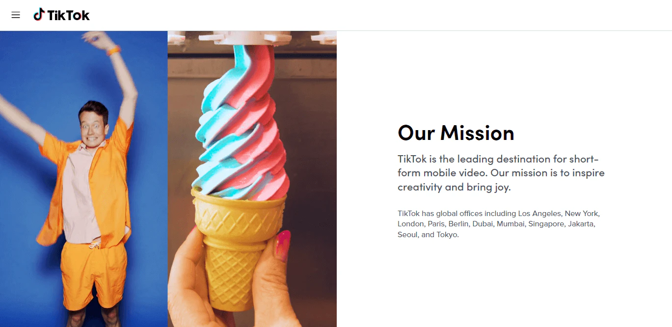 tiktok mission