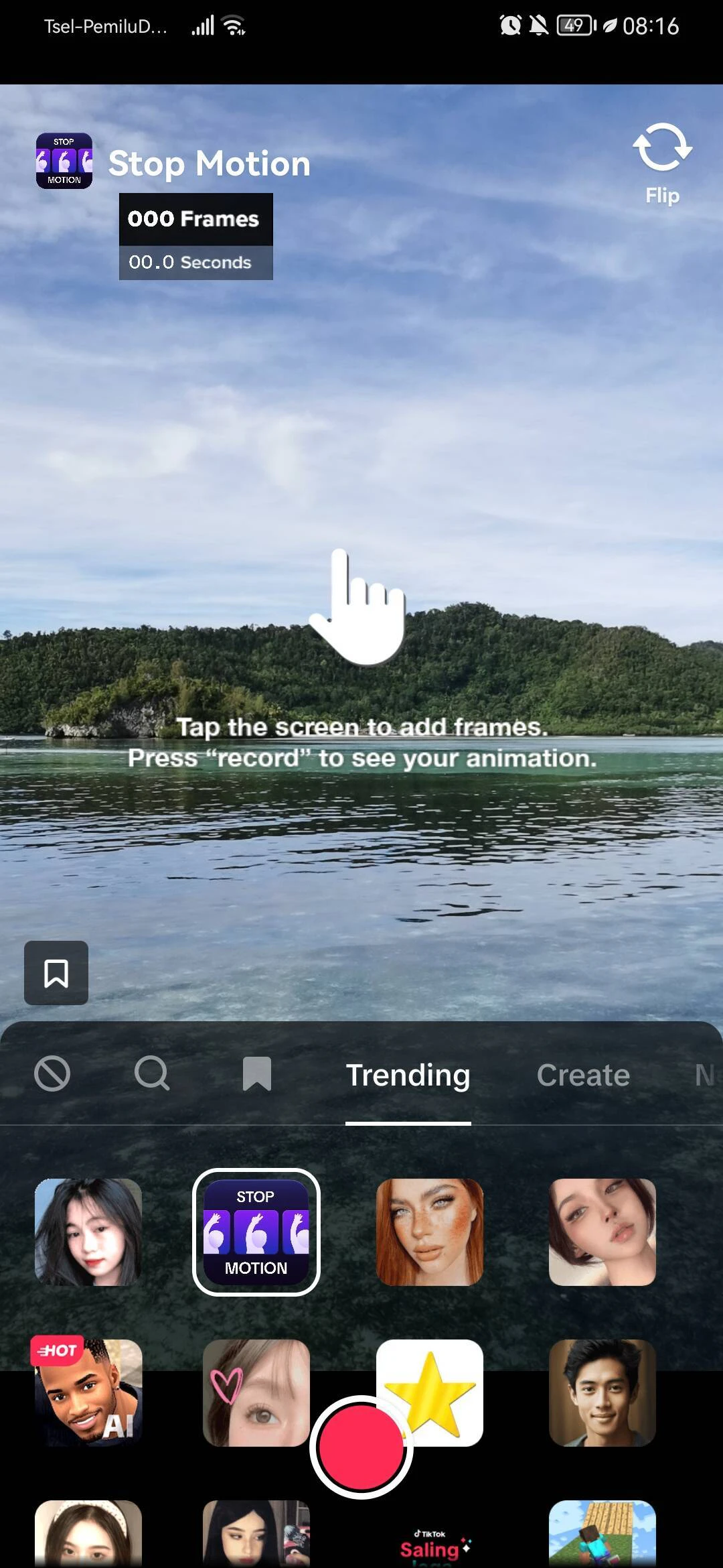 how to use tiktok effects
