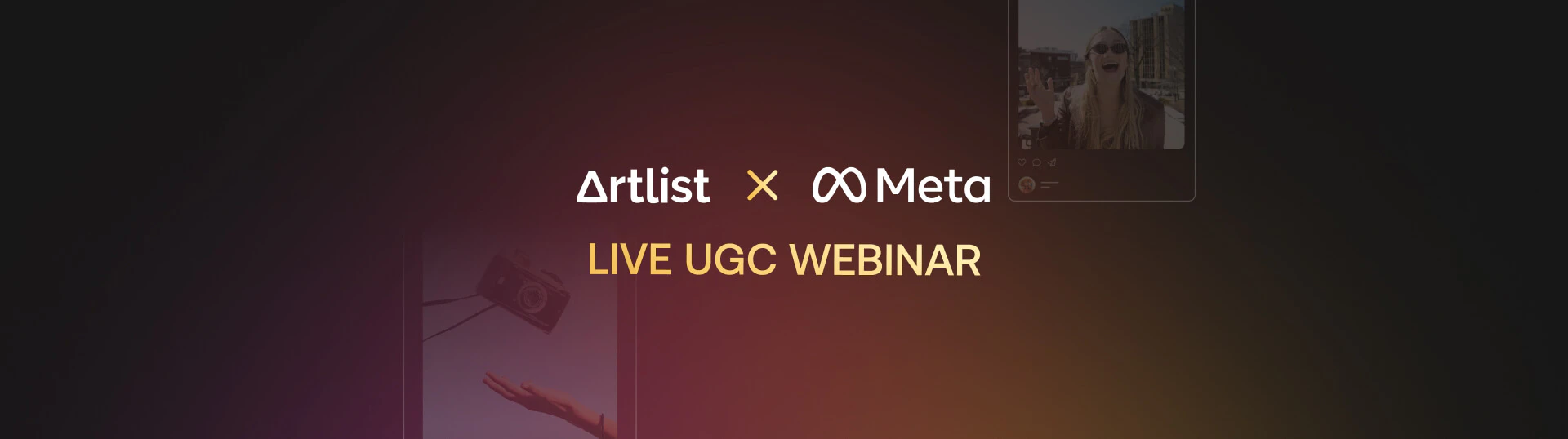 artlist webinar about user generated content