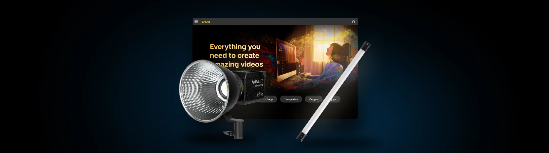 Enter the Nanlite x Artlist Giveaway