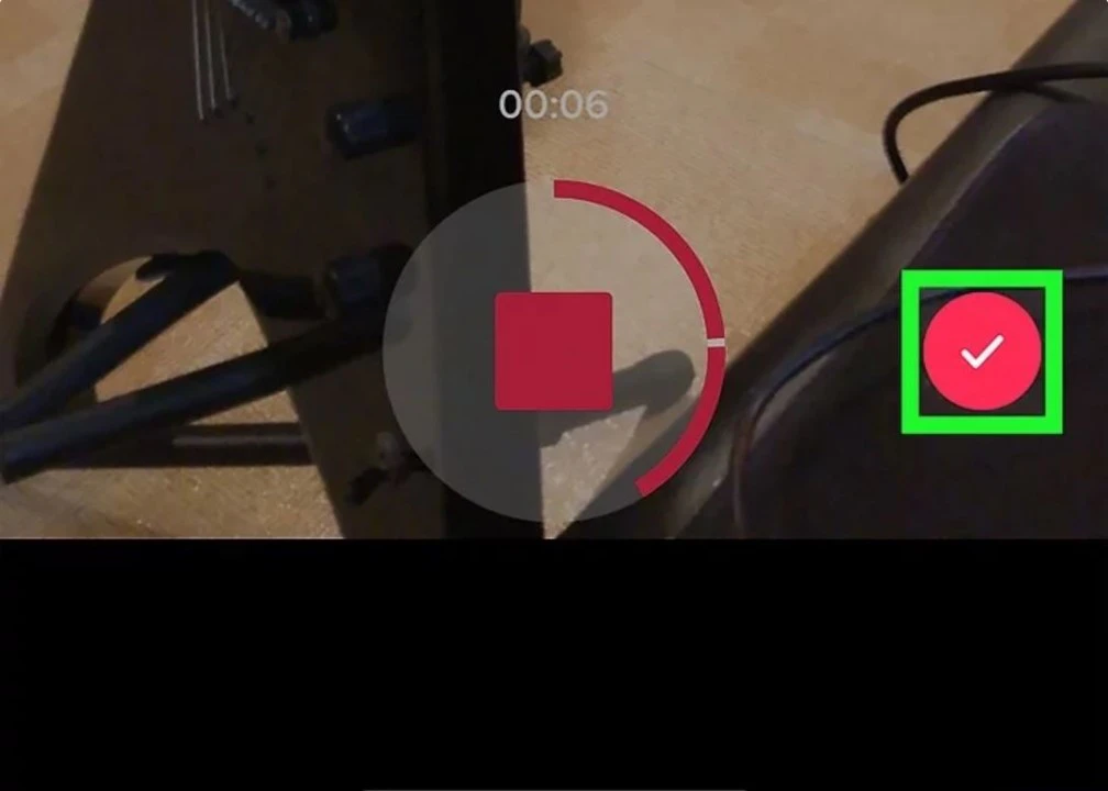 How to add Voice Effects on Tiktok - Step 2