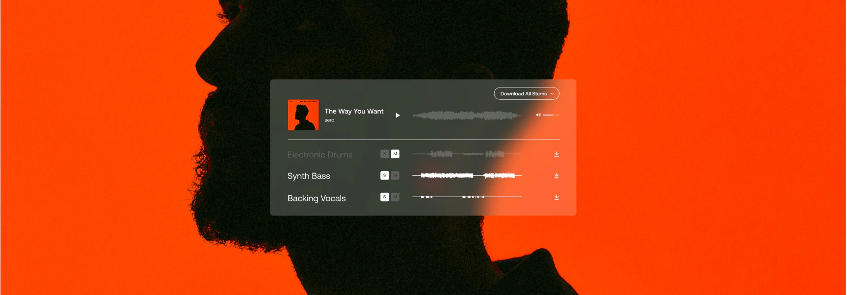 Music Stems - New feature on Artlist