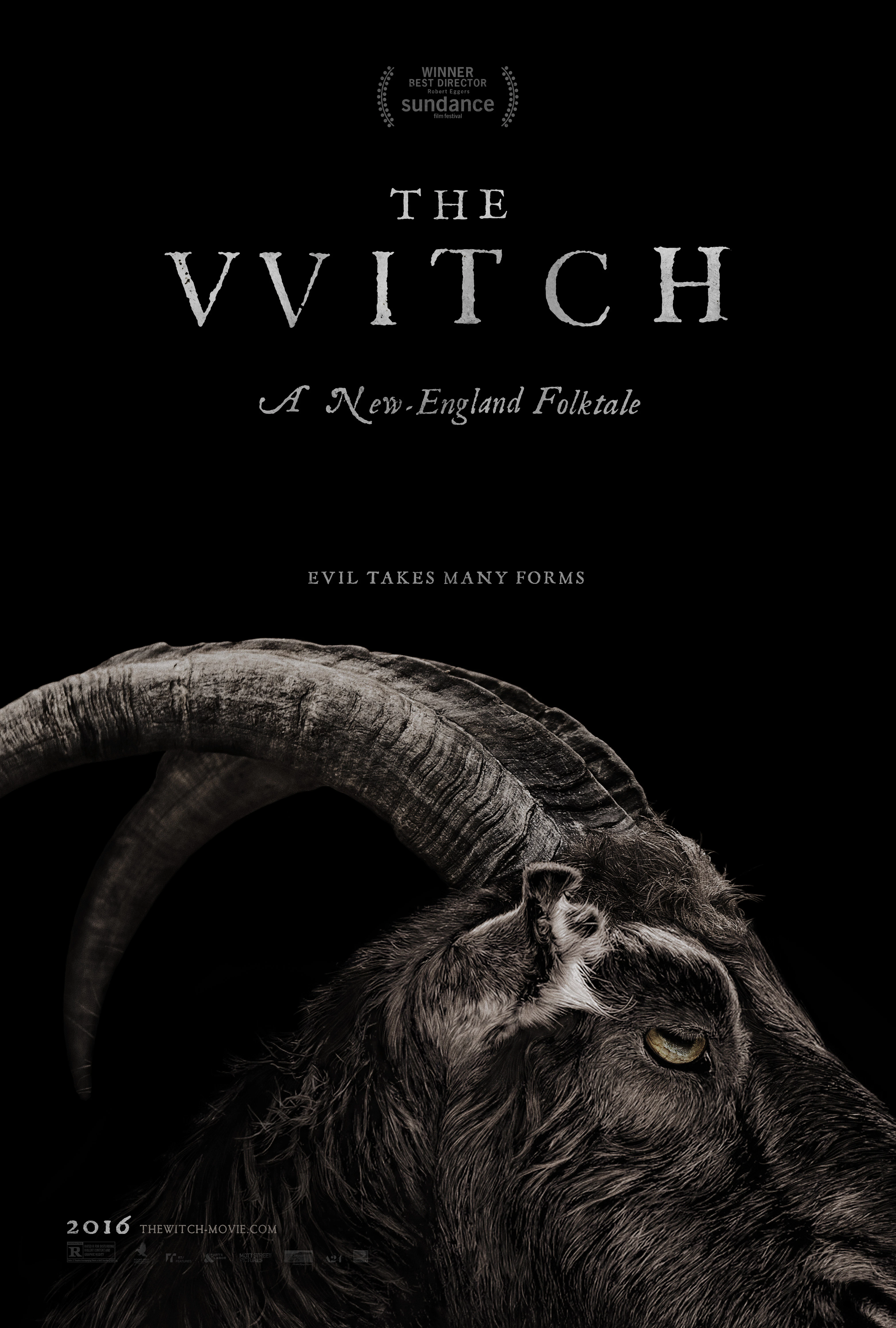 Official poster for The Witch, a movie by A24 studios