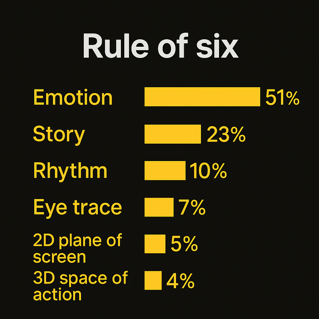 Eye trace and rule of 6