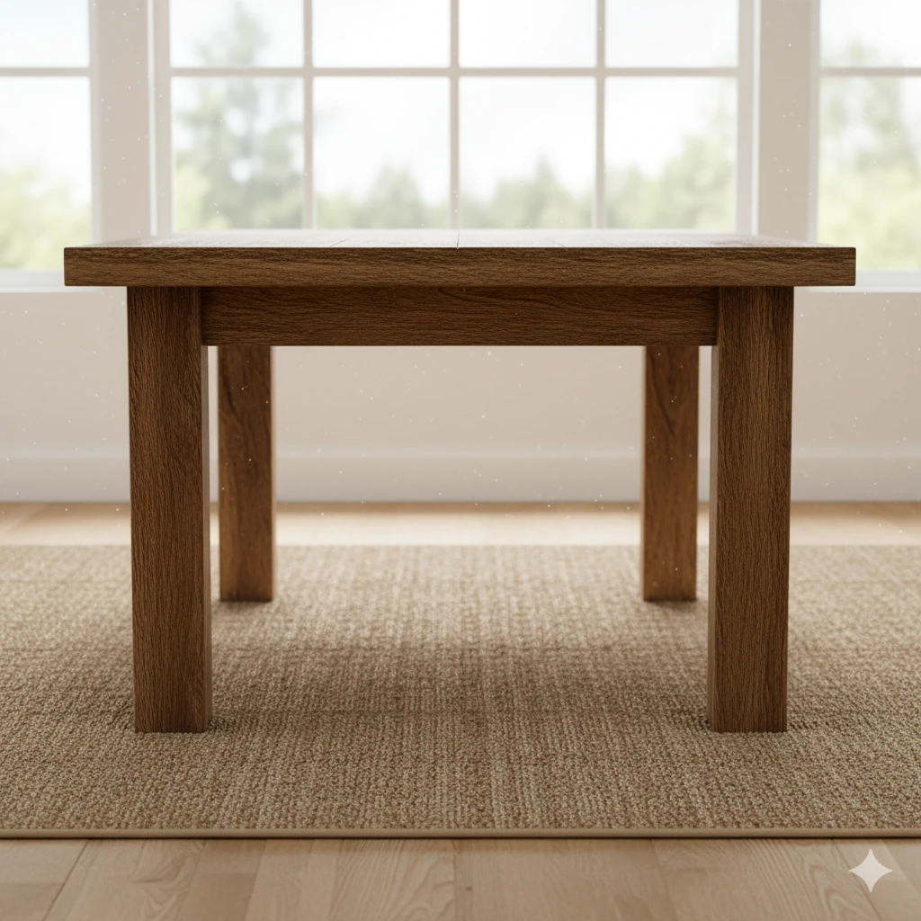 AI generated image of a table