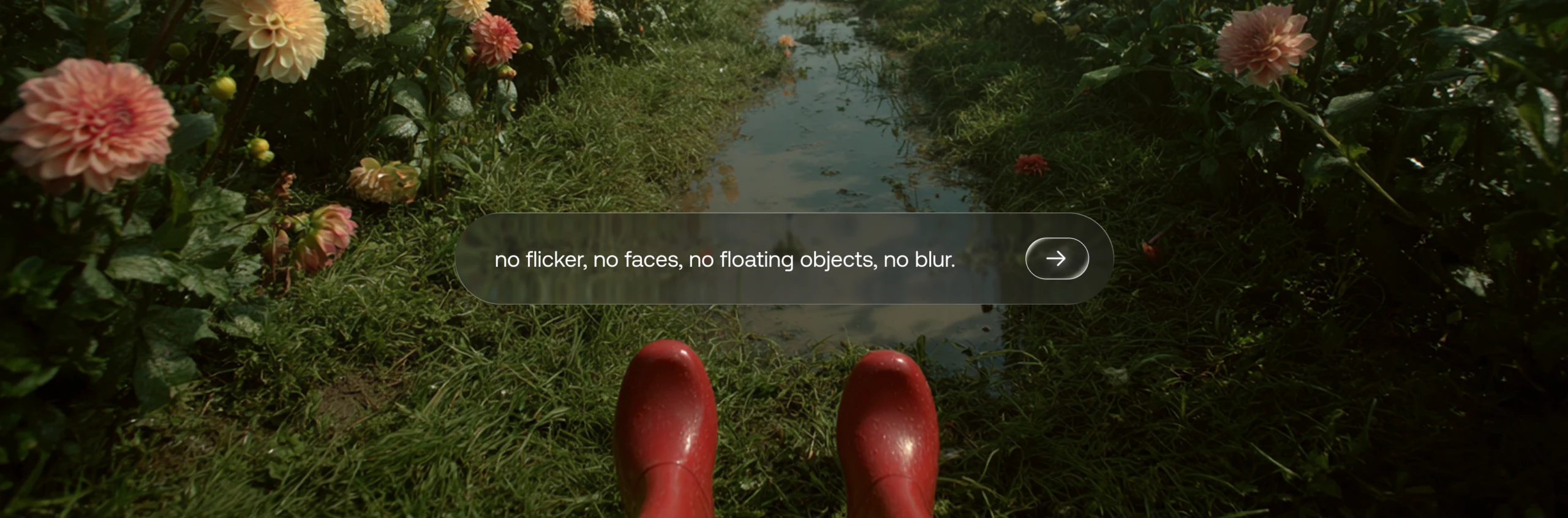 A guide to using negative prompts to generate AI video and images